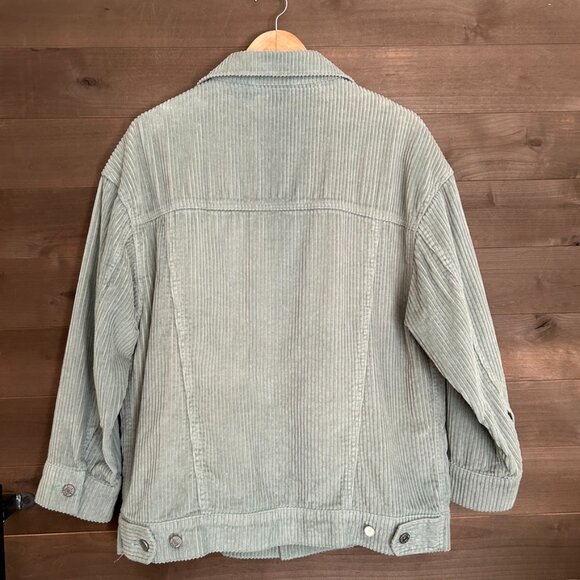 BDG UO Urban Outfitters Jana Wide Wale Corduroy Trucker Jacket Sz XS/S - Picture 5 of 8